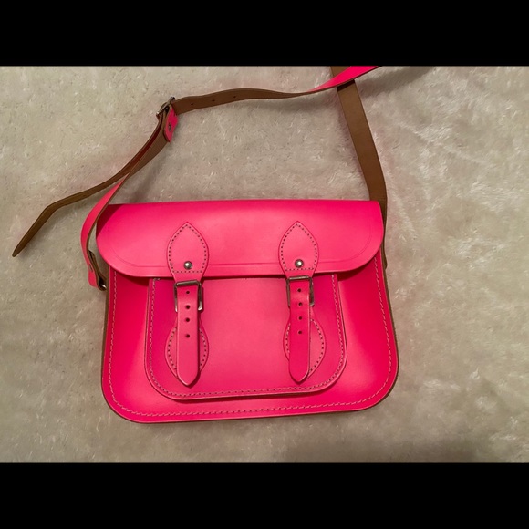 The Cambridge Satchel Company Neon Pink Satchel - Picture 1 of 7